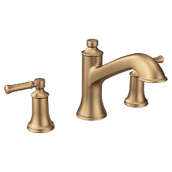 MOEN T683BZG Dartmoor Bronzed Gold Two-Handle Roman Tub Faucet - Bronzed Gold