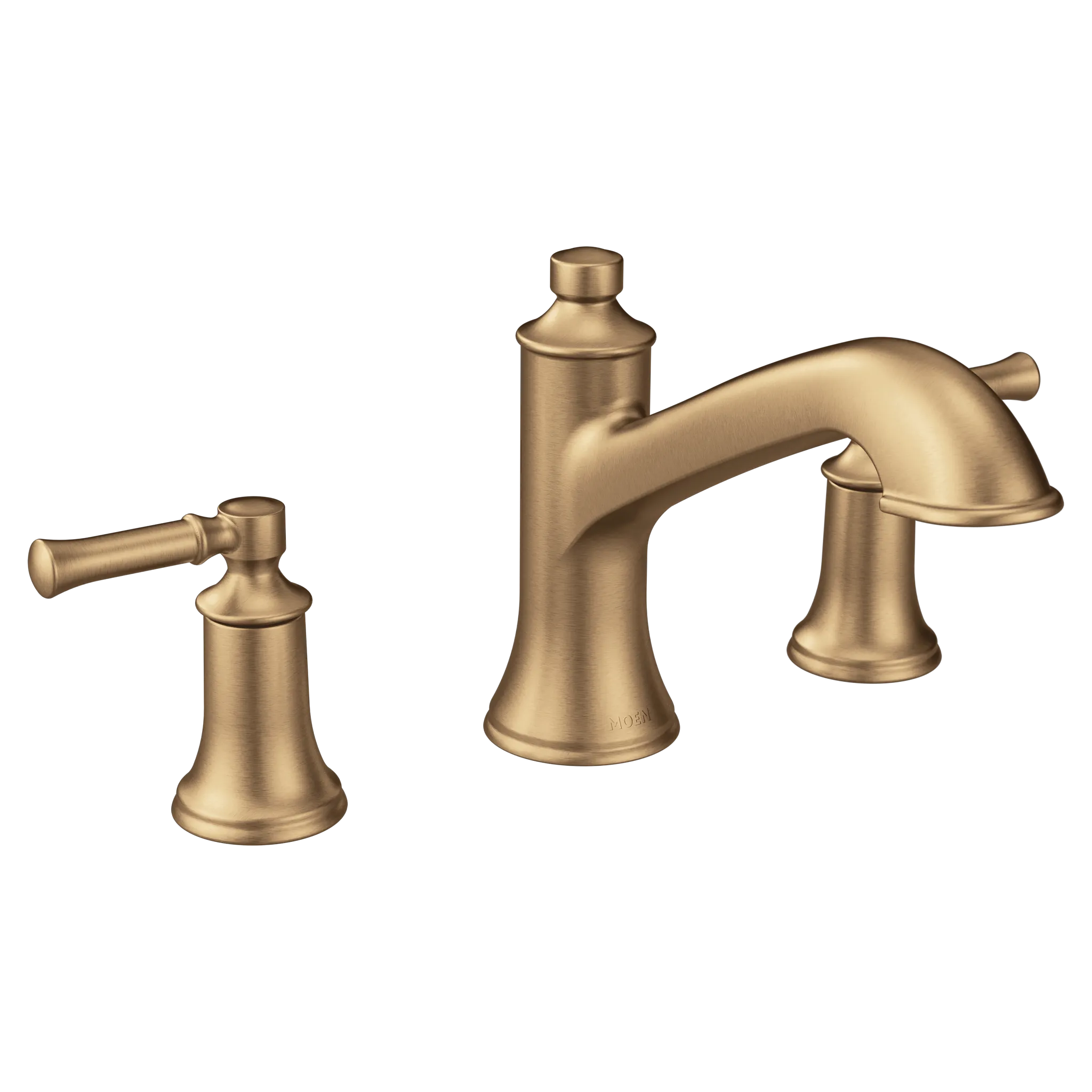 MOEN T683BZG Dartmoor Two-Handle High Arc Roman Tub Faucet - Bronzed Gold