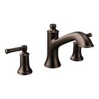 MOEN T683ORB Dartmoor Two-Handle High Arc Roman Tub Faucet - Oil Rubbed Bronze