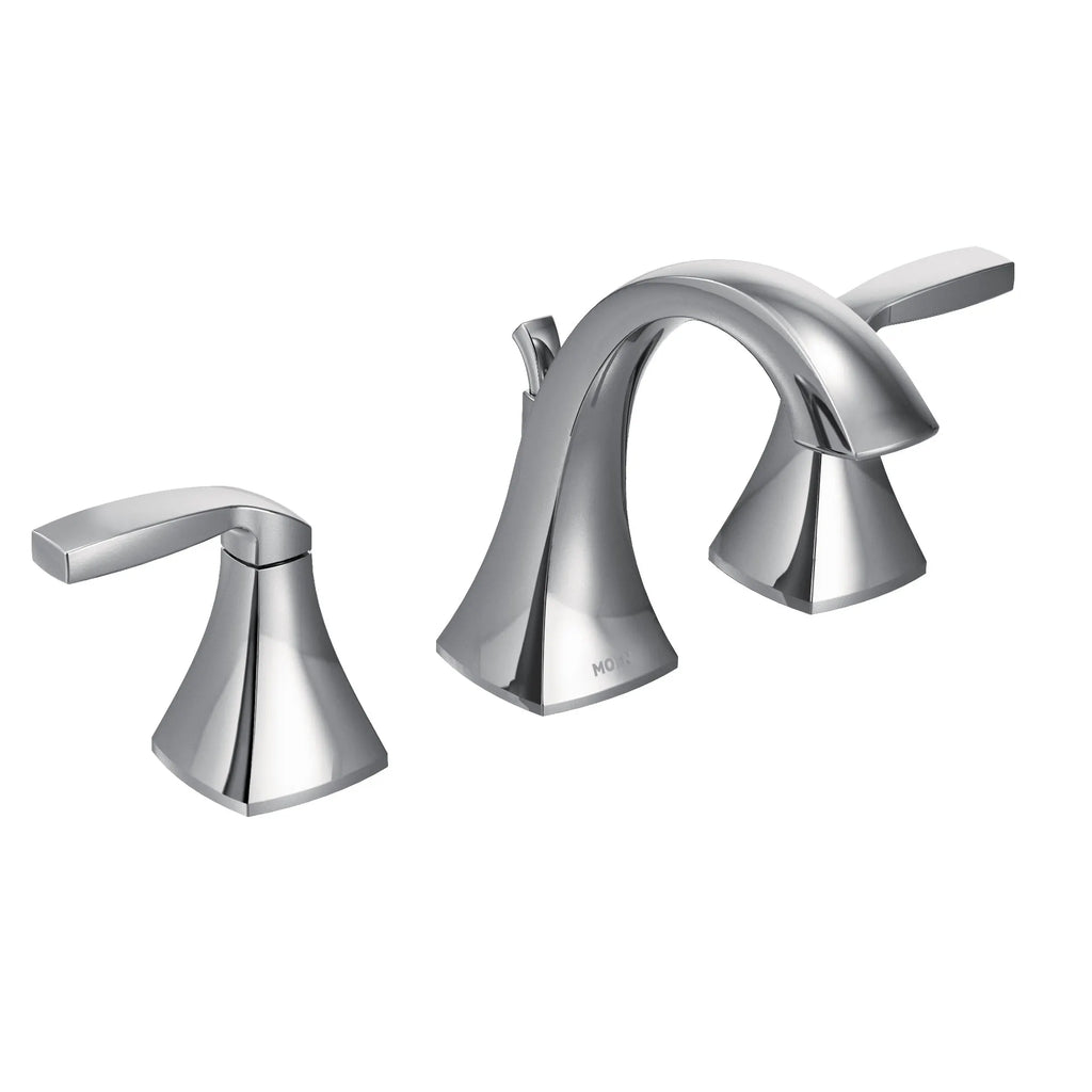 MOEN TV6905 Voss Two-Handle High Arc Bathroom Faucet - Chrome
