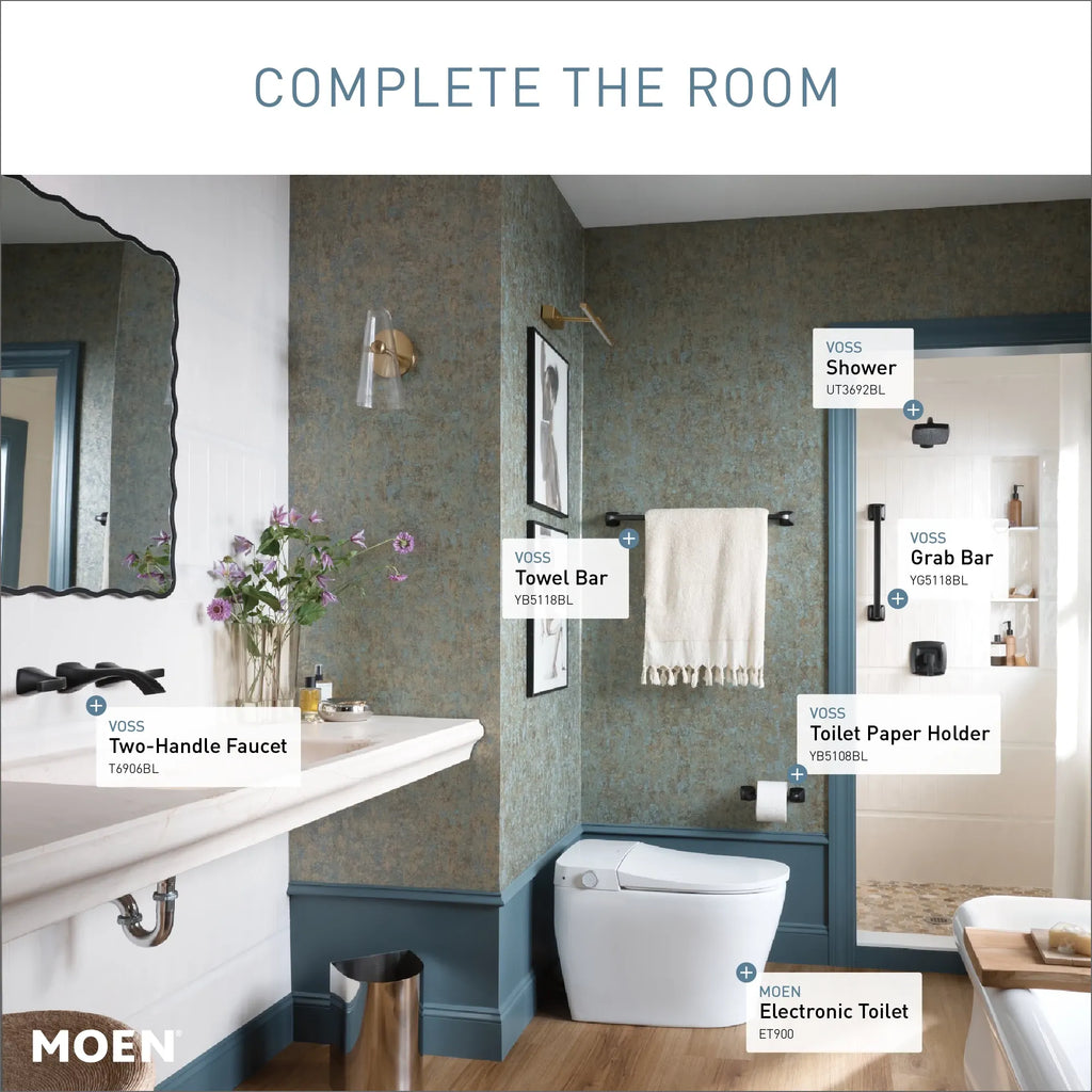 MOEN ET900 2-Series Electronic Cleansing Toilet - White
