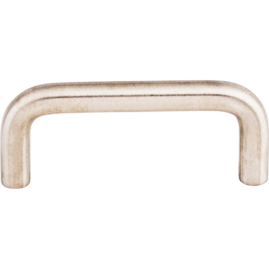 TOP KNOBS SS30 Bent Bar (10mm Diameter) 3" Center to Center Bar Pull , Stainless Steel