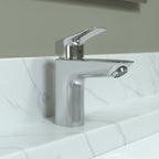 HANSGROHE 71100001 Logis Single-Hole Faucet 100 with Pop-Up Drain, 1.2 GPM - Chrome