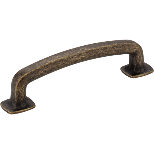 JEFFREY ALEXANDER MO6373ABM-D Belcastel 1 96 mm Center-to-Center Bar Pull - Distressed Antique Brass