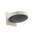 HANSGROHE 26232821 Rainfinity Showerhead 250 3-Jet with Wall Connector Trim, 2.5 GPM - Brushed Nickel
