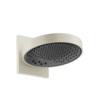 HANSGROHE 26232821 Rainfinity Showerhead 250 3-Jet with Wall Connector Trim, 2.5 GPM - Brushed Nickel