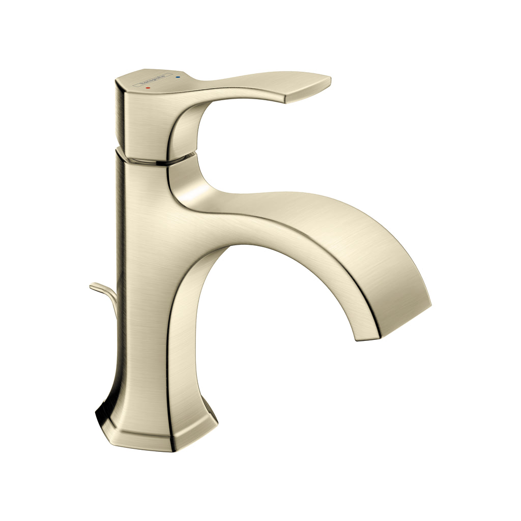 HANSGROHE 04810820 Locarno Single-Hole Faucet 110 with Pop-Up Drain, 1.2 GPM - Brushed Nickel