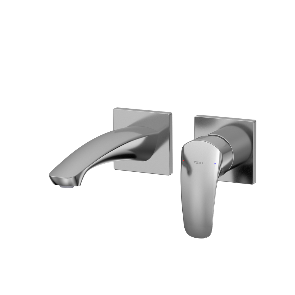 TOTO TLG09307U#CP Gm 1.2 Gpm Wall-Mount Single-Handle Bathroom Faucet With Comfort Glide Technology - Polished Chrome