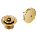 MOEN T90331BG Push-N-Lock Tub Drain Kit with 1-1/2" Threads - Brushed Gold