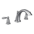 MOEN T933 Brantford Two-Handle Low Arc Roman Tub Faucet - Chrome