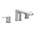 MOEN T935 Rizon Two-Handle Low Arc Roman Tub Faucet - Chrome
