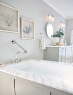 MOEN T943 Eva Two-Handle High Arc Roman Tub Faucet - Chrome