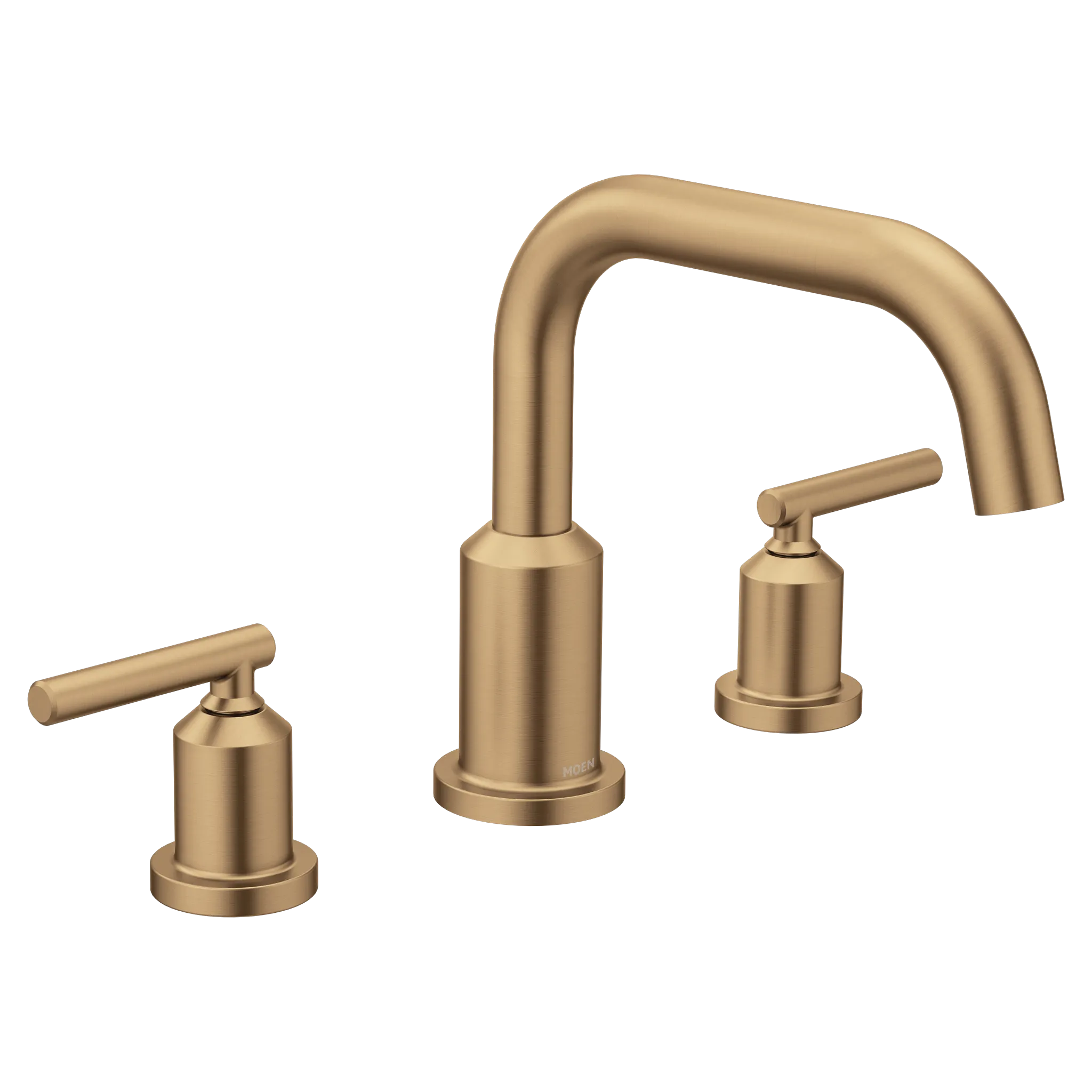 MOEN T961BZG Gibson Two-Handle Non Diverter Roman Tub Faucet - Bronzed Gold
