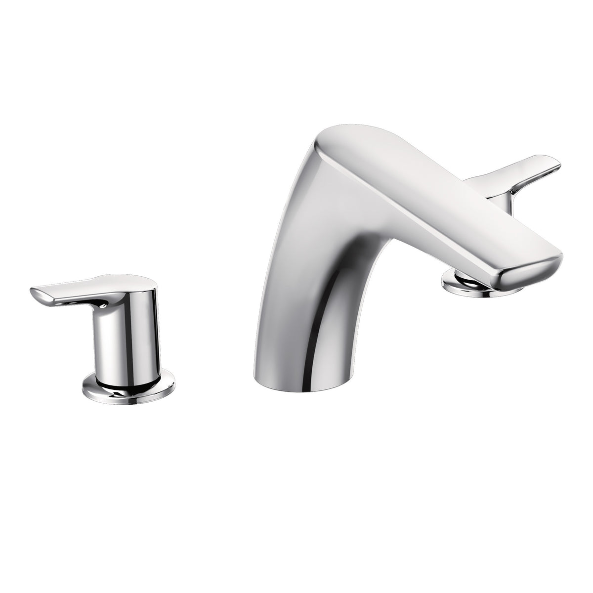 MOEN T986 Method Two-Handle Low Arc Roman Tub Faucet - Chrome