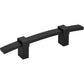 ATLAS 302-BL Buckle Up 3" Center to Center Bar Pull - Matte Black