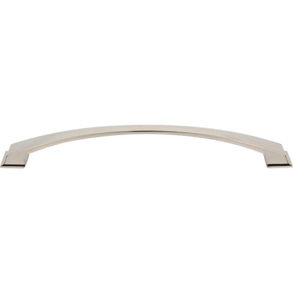 JEFFREY ALEXANDER 944-12NI Roman 12" Center-to-Center Appliance Pull - Polished Nickel