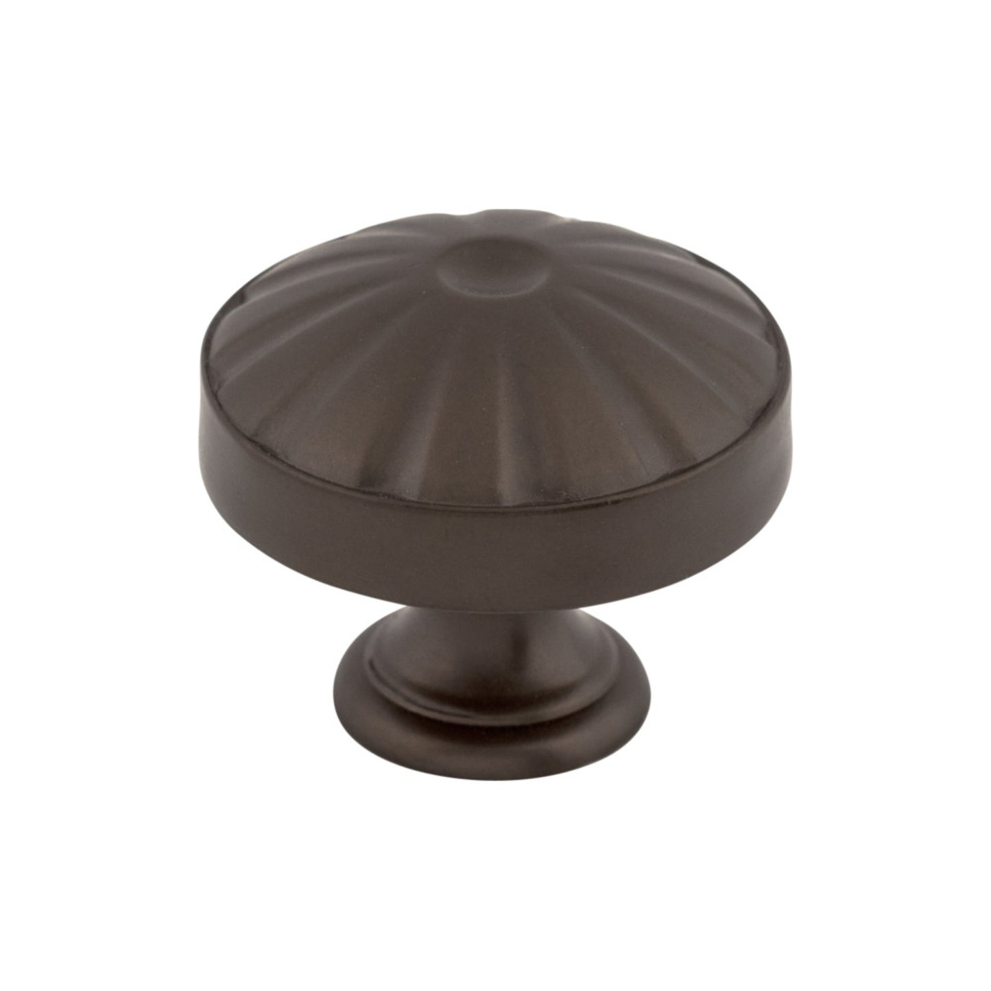 TOP KNOBS M1221 Hudson 1 1/4" Diameter Round Knob - Oil Rubbed Bronze