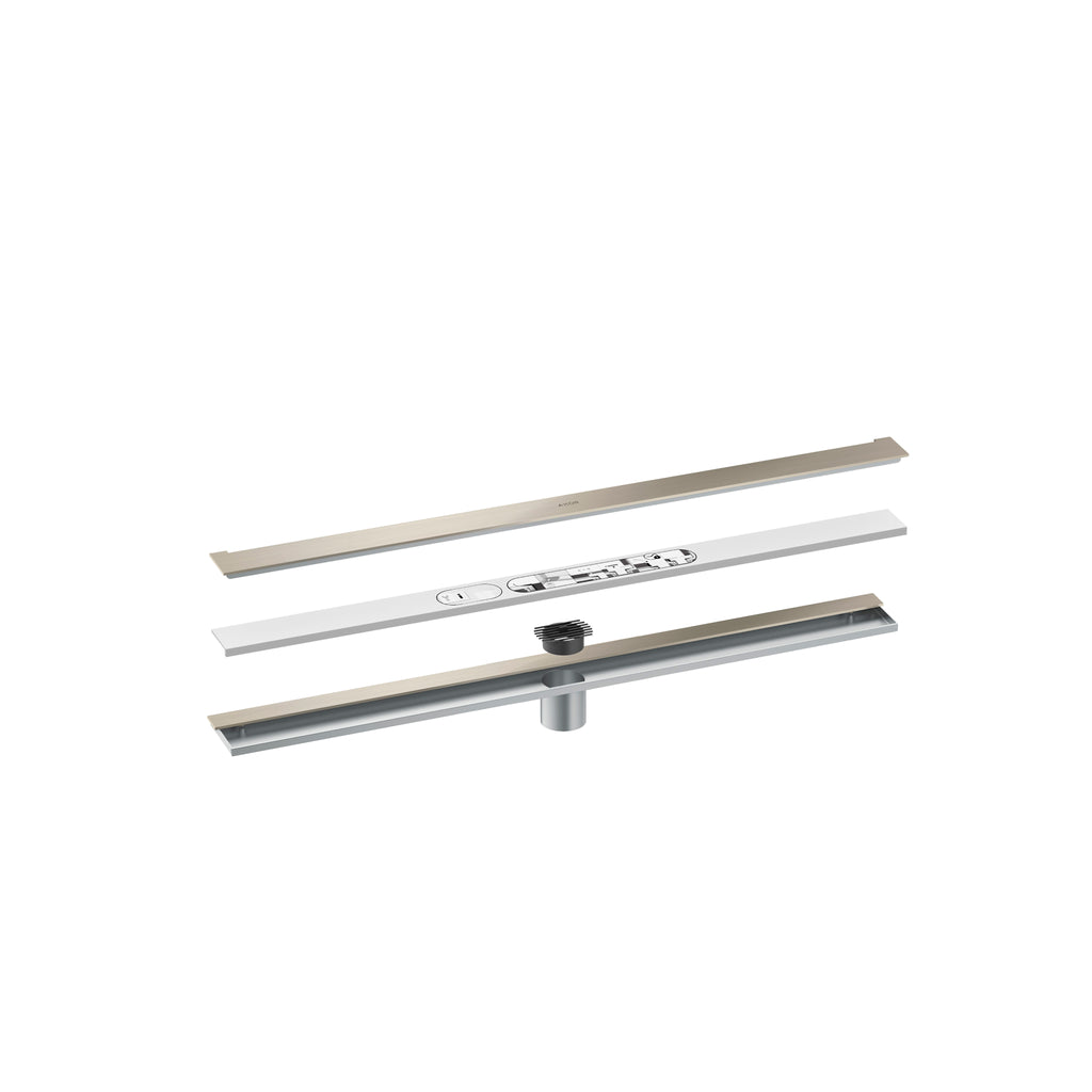 AXOR 42526821 Drains Wall Installation 31 1/2" - Brushed Nickel