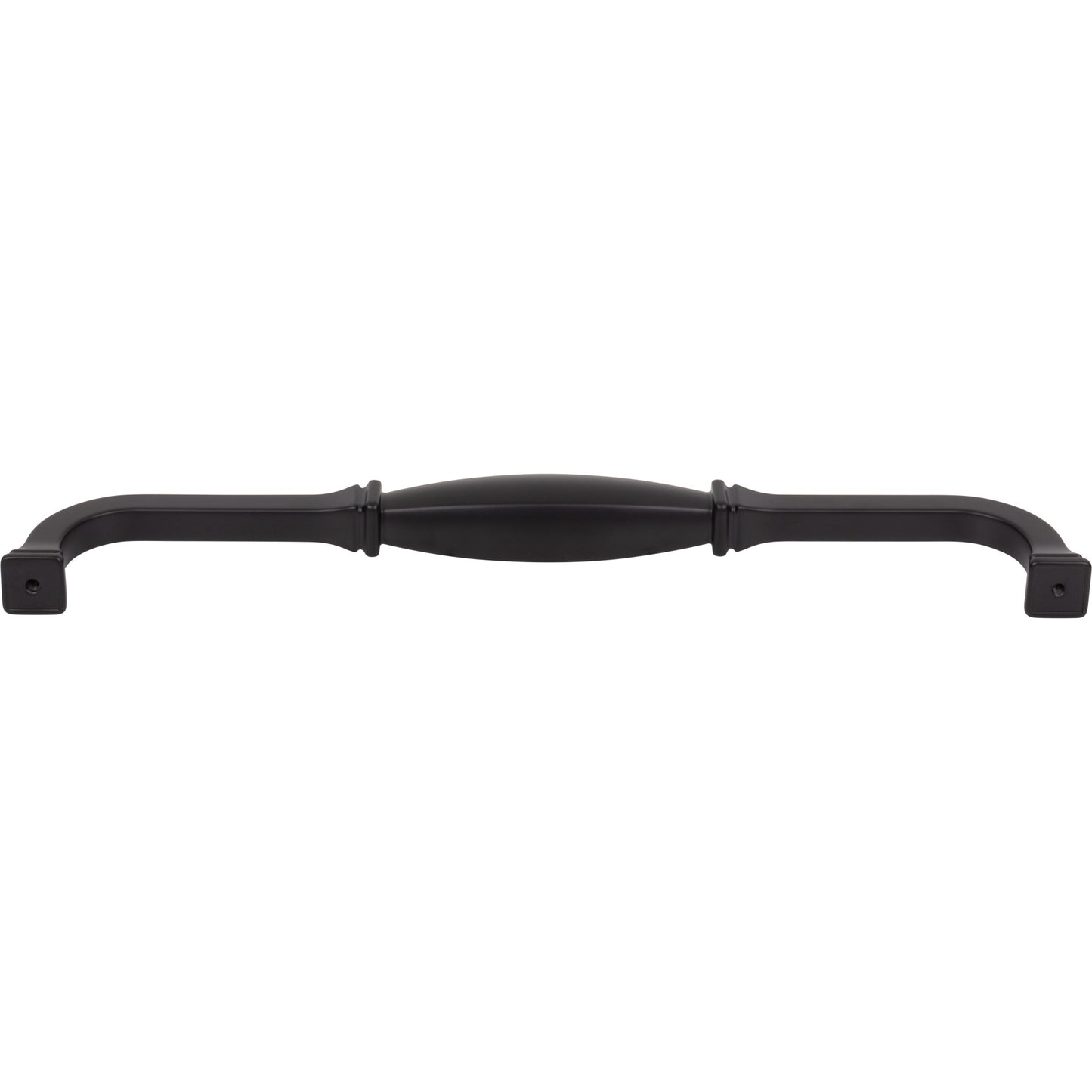 JEFFREY ALEXANDER 278-12MB Audrey 12" Center-to-Center Appliance Pull - Matte Black