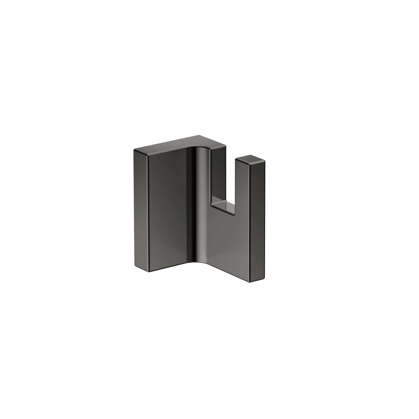 AXOR 42611330 Universal Rectangular Towel Hook - Polished Black Chrome
