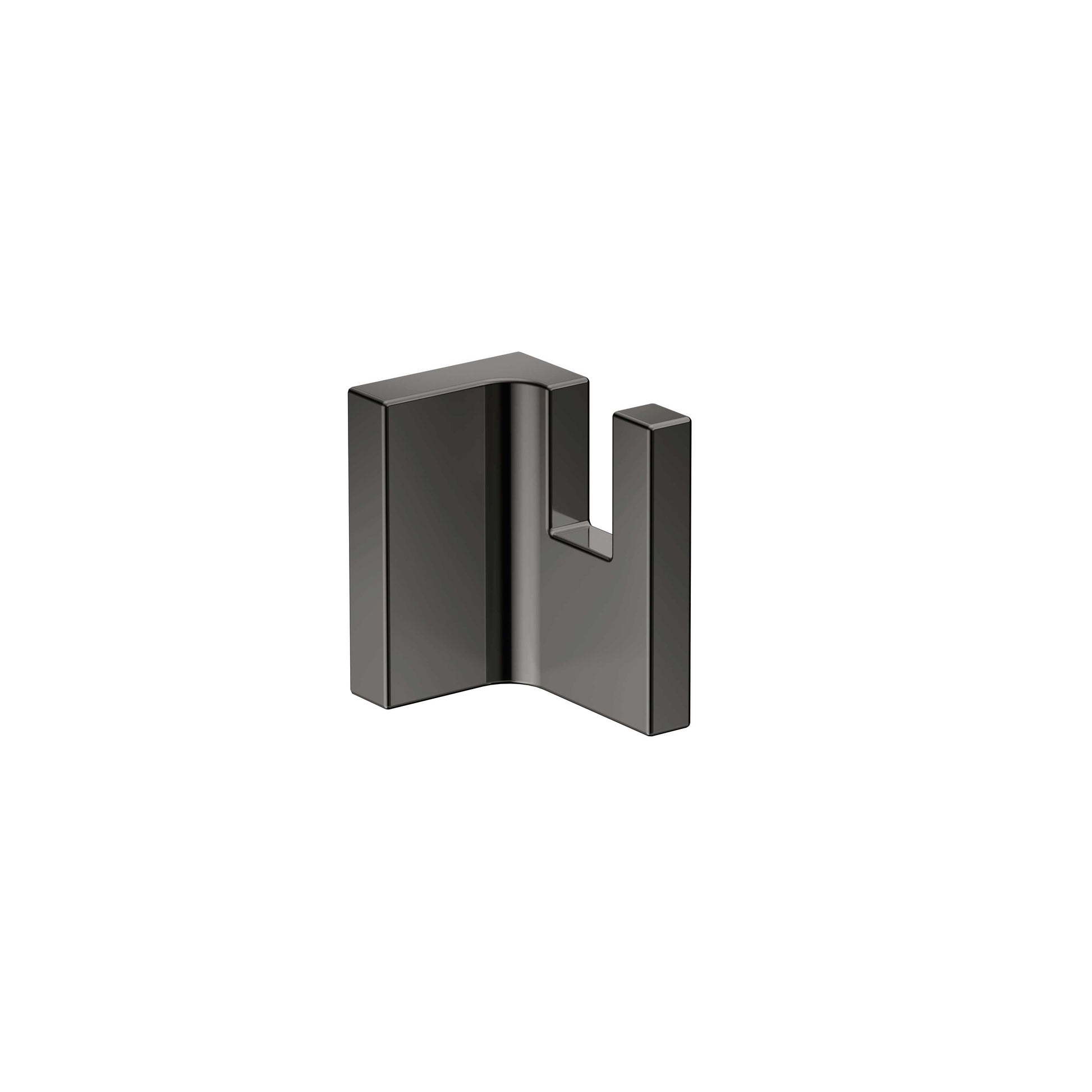 AXOR 42611330 Universal Rectangular Towel Hook - Polished Black Chrome