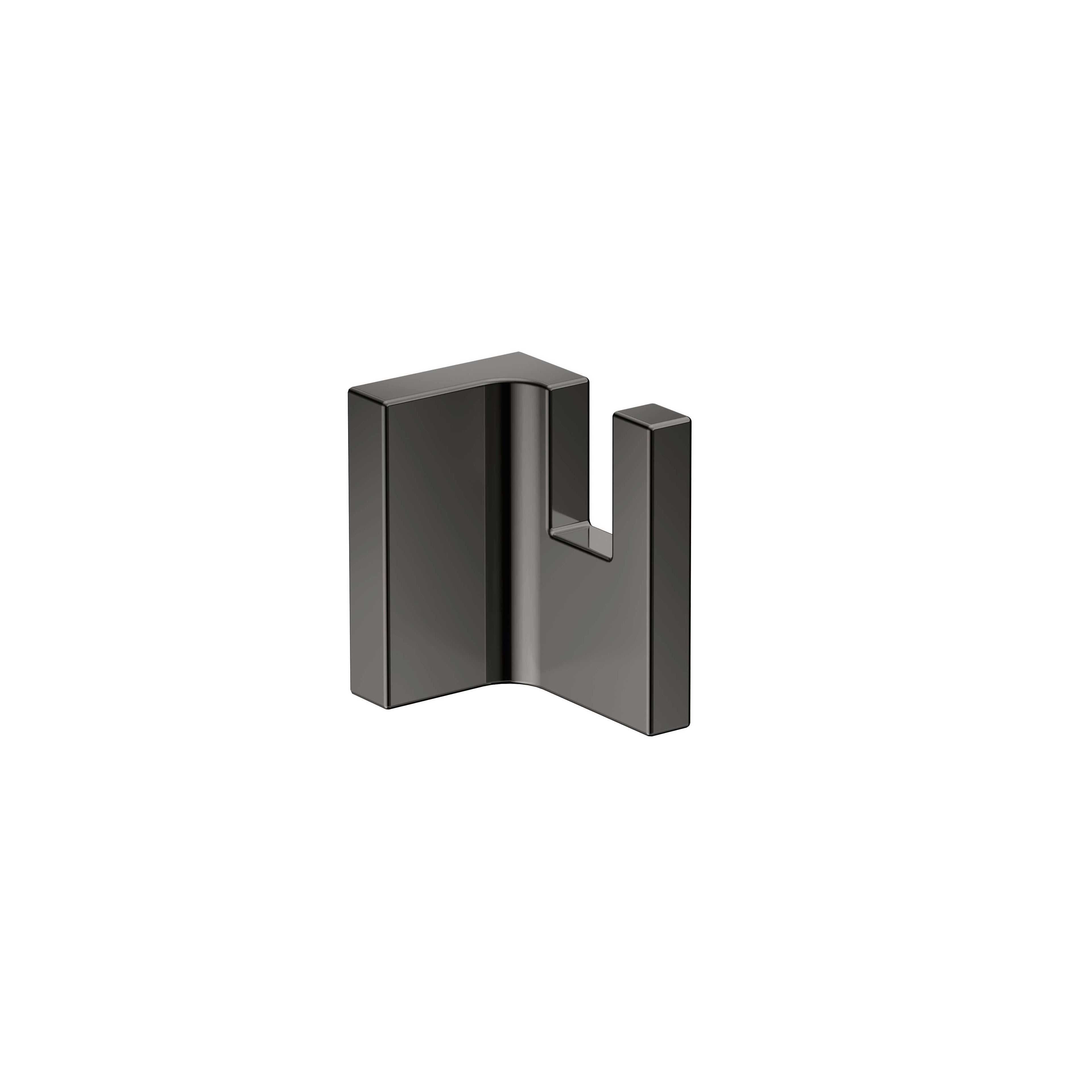 AXOR 42611330 Universal Rectangular Towel Hook - Polished Black Chrome