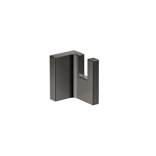 AXOR 42611330 Universal Rectangular Towel Hook - Polished Black Chrome