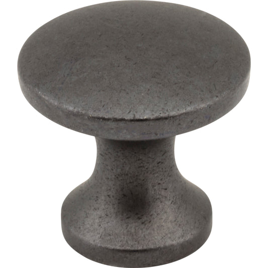 ELEMENTS 3915-DACM Slade 1" Diameter Mushroom Knob - Gun Metal