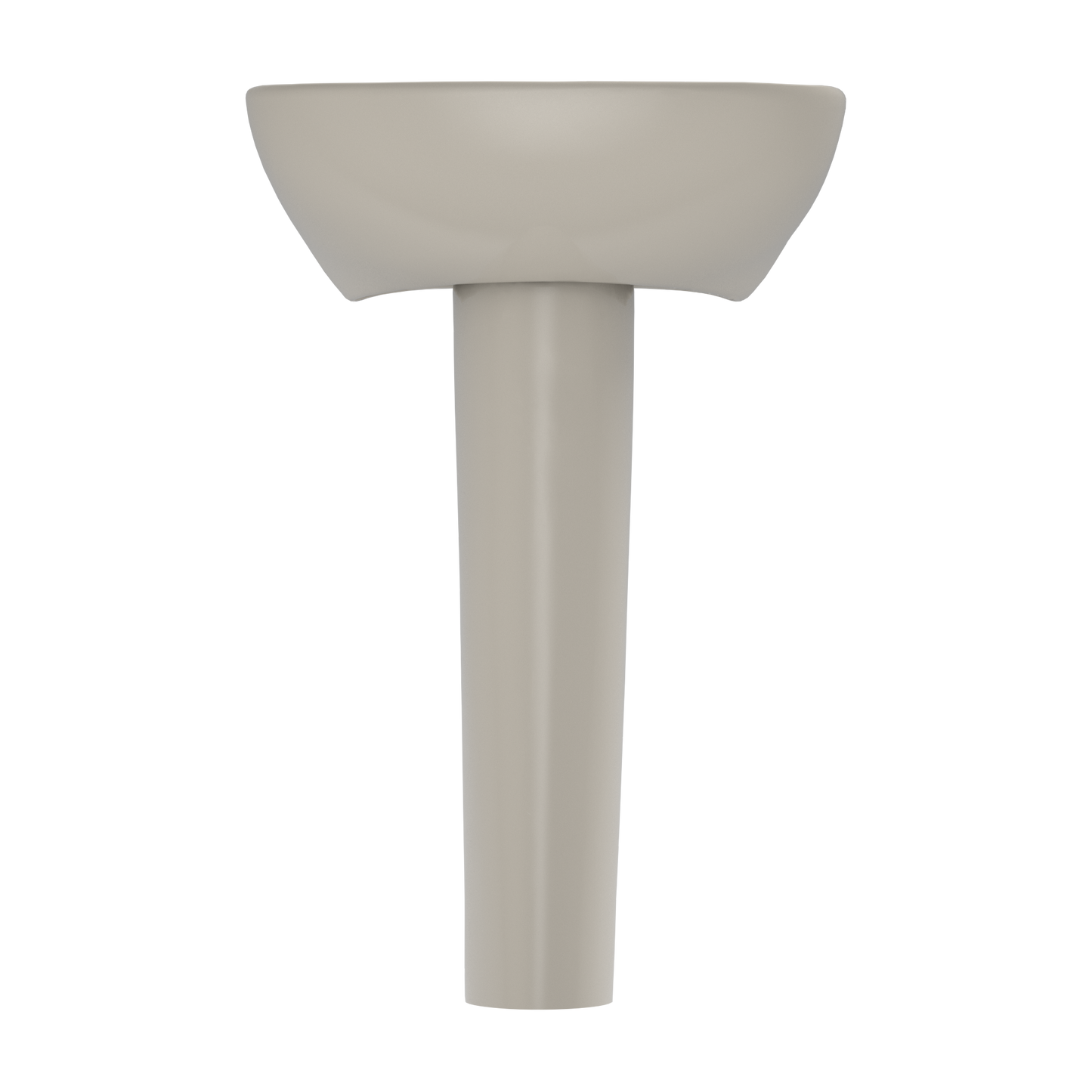 TOTO LPT241.8G#03 Supreme Oval Basin Pedestal Bathroom Sink With Cefiontect For 8 Inch Center Faucets - Bone