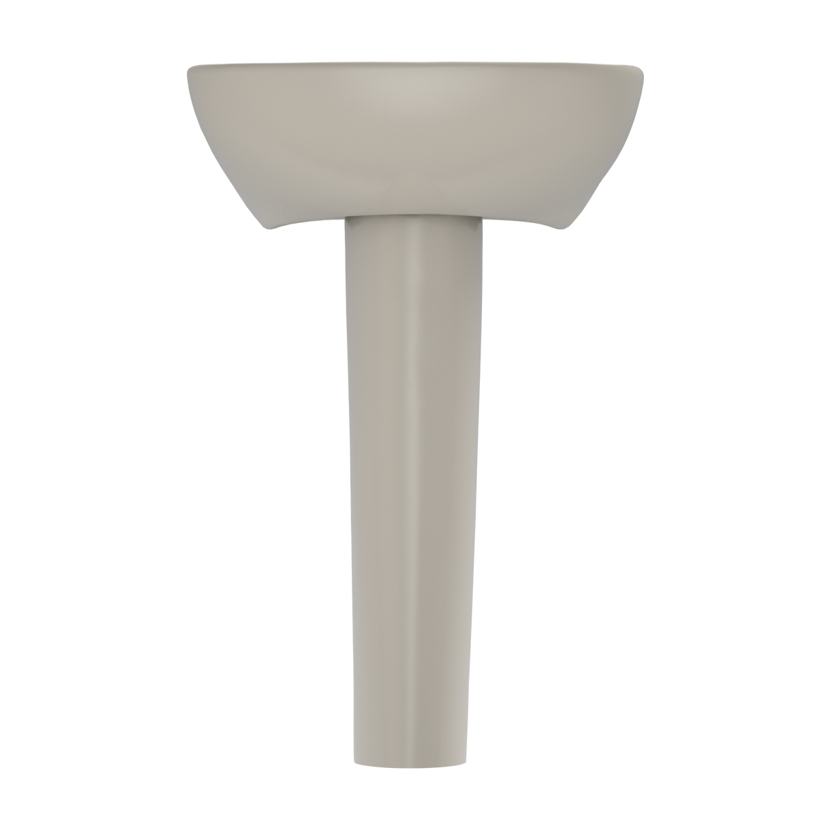 TOTO LPT241.4G#03 Supreme Oval Basin Pedestal Bathroom Sink With Cefiontect For 4 Inch Center Faucets - Bone