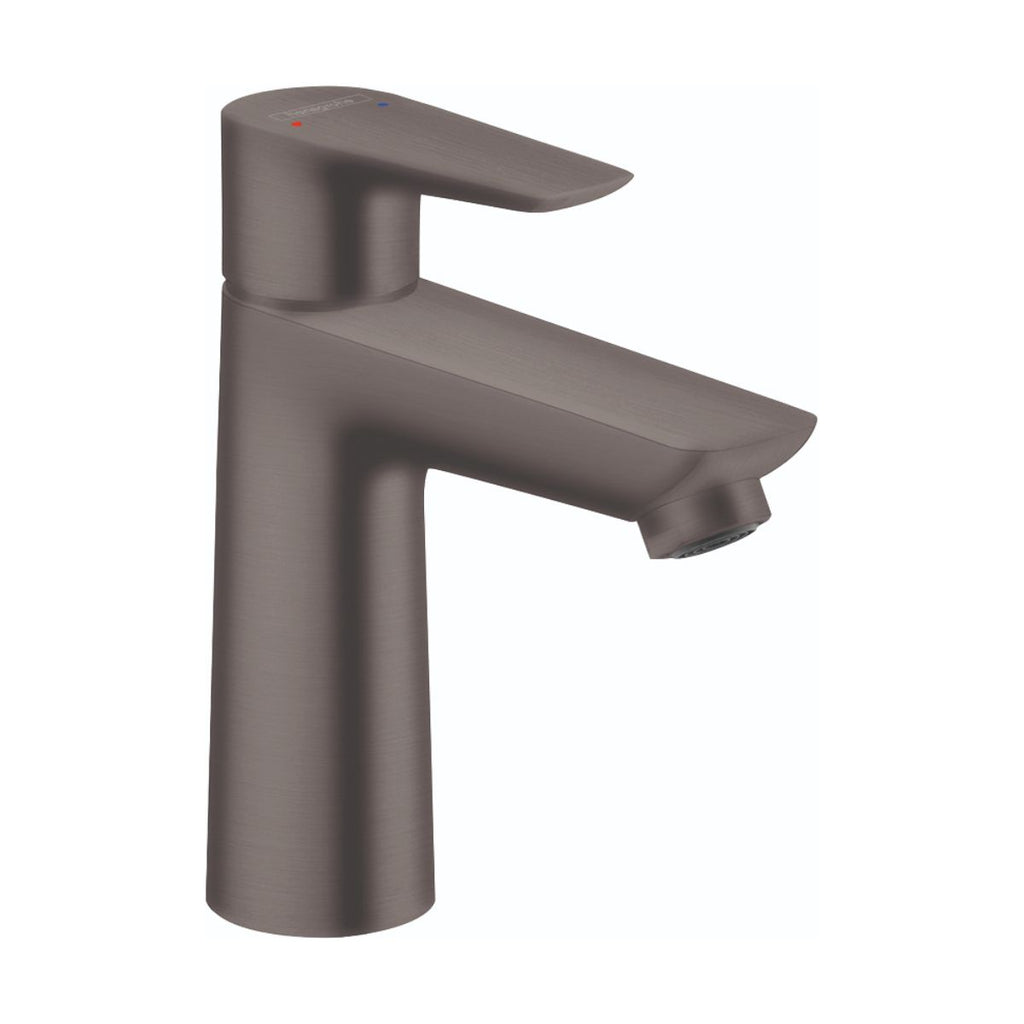 HANSGROHE 71710341 Talis E Single-Hole Faucet 110 with Pop-Up Drain, 1.2 GPM - Brushed Black Chrome