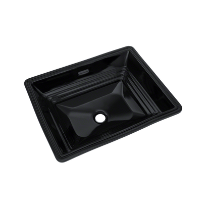 TOTO LT533#51 Promenade Rectangular Undermount Bathroom Sink - Ebony