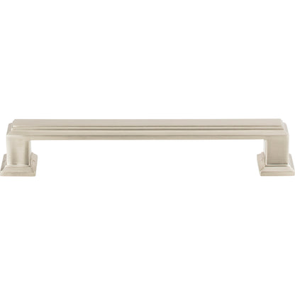 ATLAS 292-BRN Sutton Place 5 1/16" Center to Center Bar Pull - Brushed Nickel