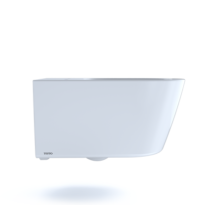 TOTO CT447CFG#01 Rp Wall-Hung Contemporary D-Shape Dual Flush 1.28 And 0.9 Gpf Toilet With Cefiontect - Cotton White