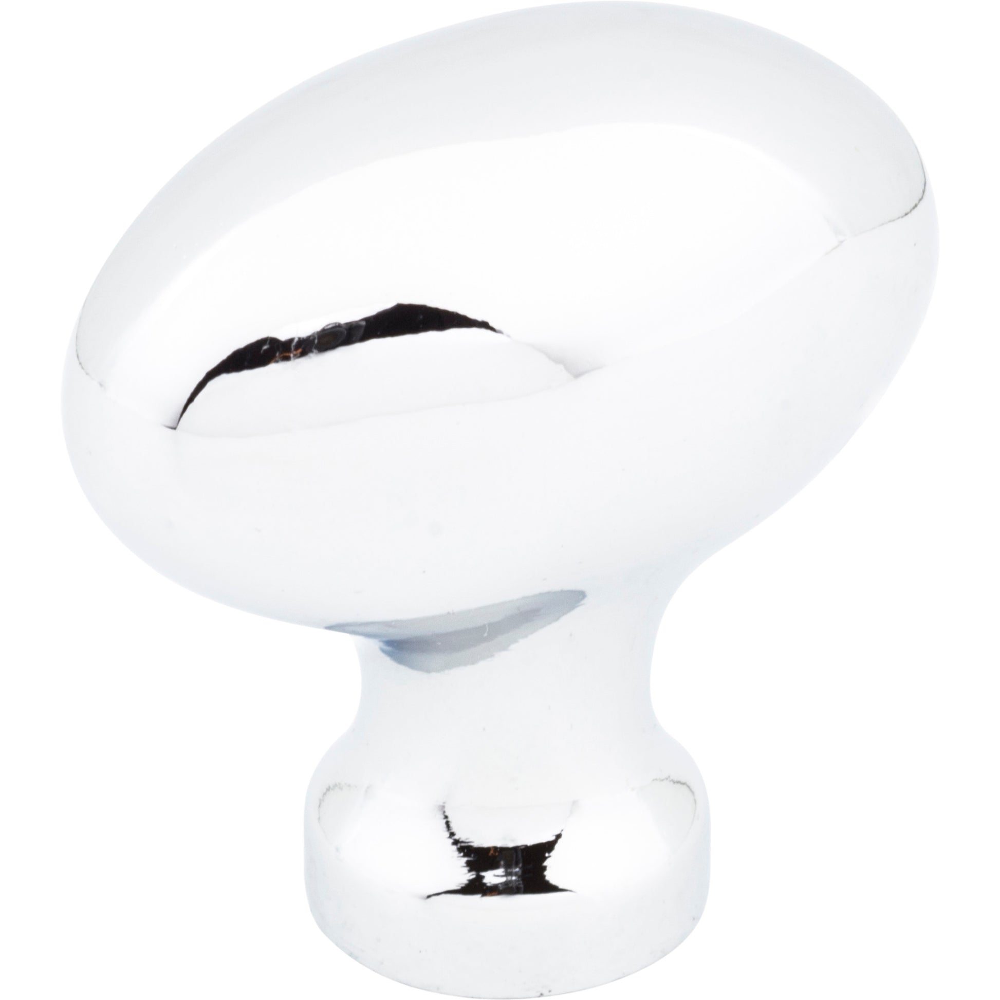 JEFFREY ALEXANDER 3991PC Lyon 1-9/16" Length Oval Knob - Polished Chrome