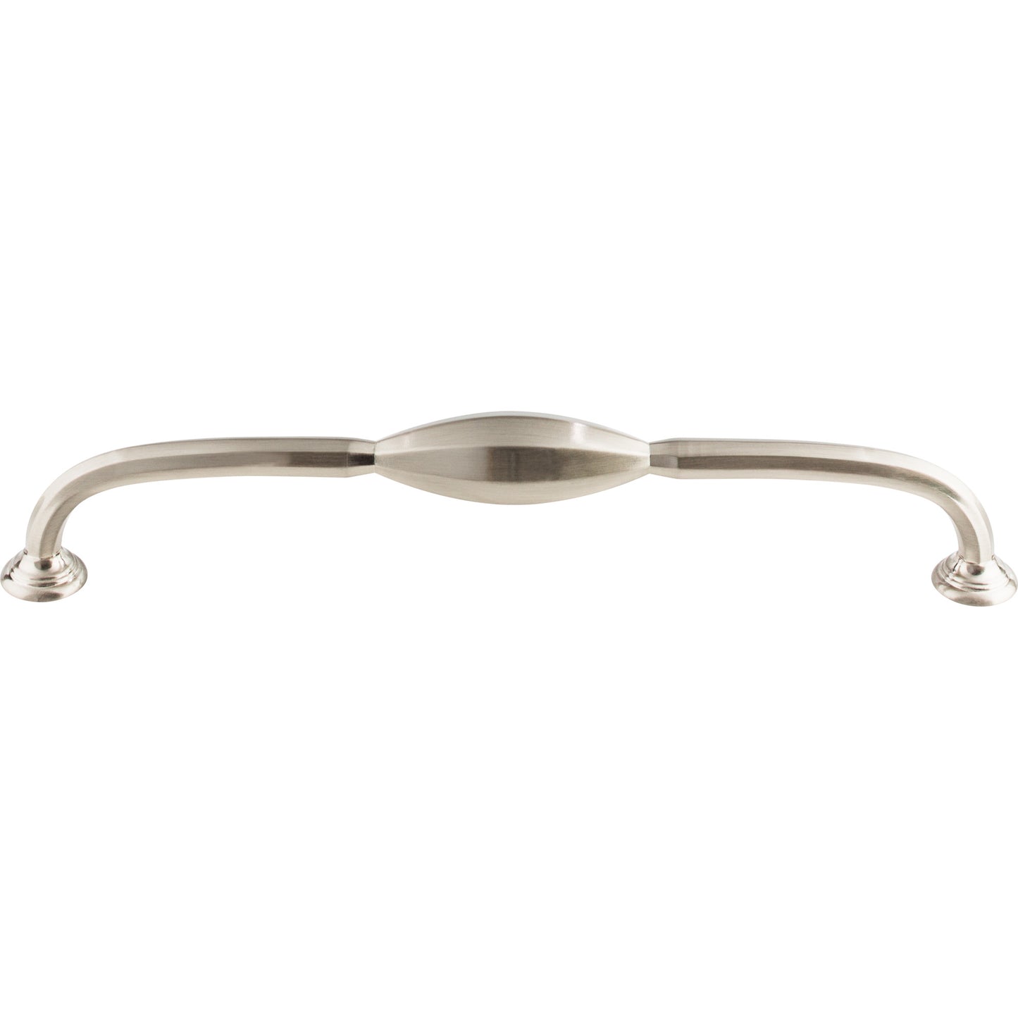 TOP KNOBS TK233BSN Chareau 8 13/16" Center to Center Bar Pull - Brushed Satin Nickel