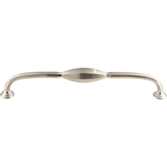 TOP KNOBS TK233BSN Chareau 8 13/16" Center to Center Bar Pull - Brushed Satin Nickel