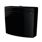 TOTO ST446EMNA#51 Aquia Iv Dual Flush 1.28 And 0.9 Gpf Toilet Tank Only With Washlet+ Auto Flush Compatibility - Ebony