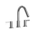 TOTO TBG11201UA#CP Gf Two Lever Handle Deck-Mount Roman Tub Filler Trim - Polished Chrome