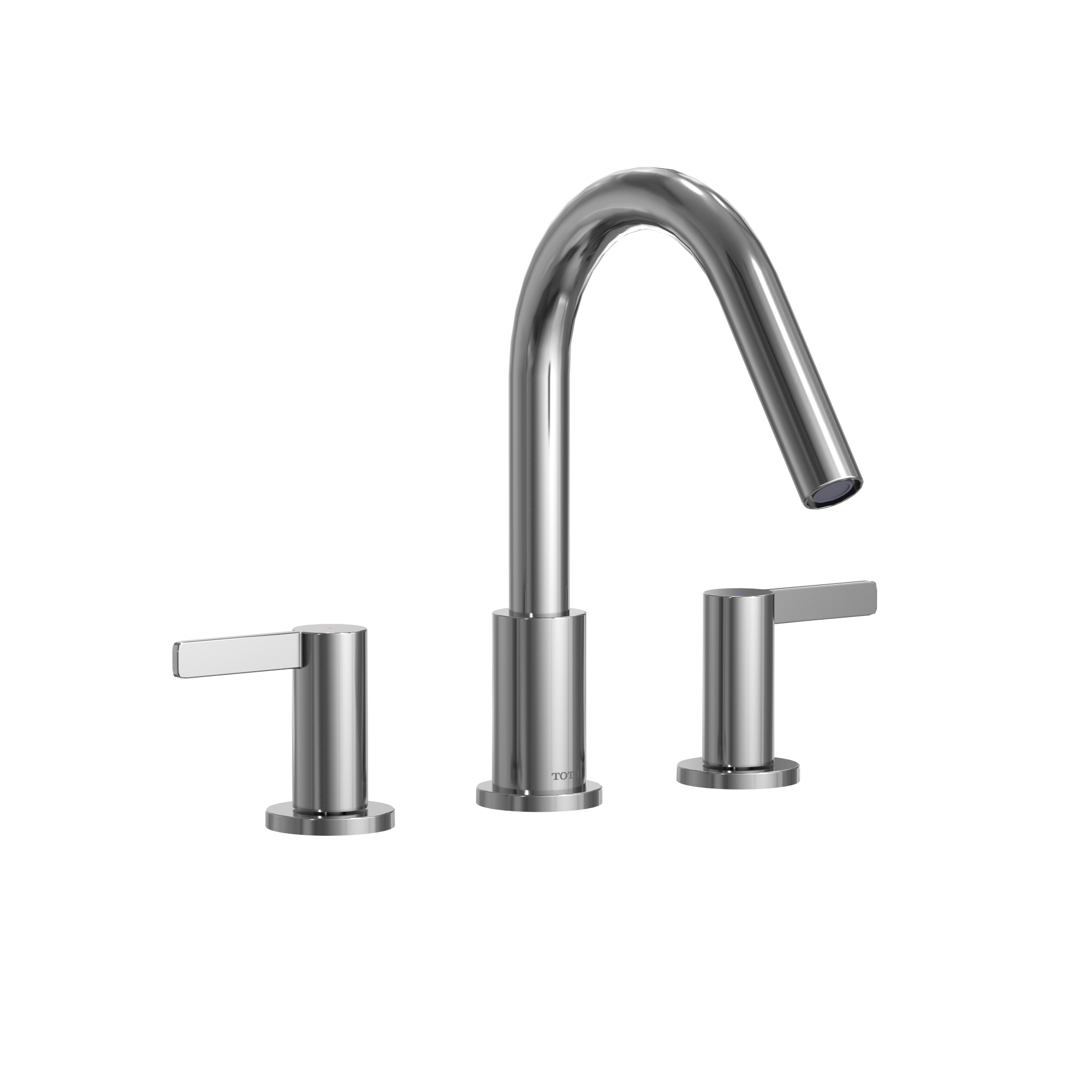 TOTO TBG11201UA#CP Gf Two Lever Handle Deck-Mount Roman Tub Filler Trim - Polished Chrome