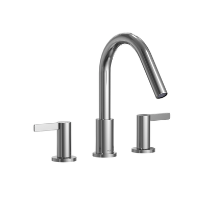 TOTO TBG11201UA#CP Gf Two Lever Handle Deck-Mount Roman Tub Filler Trim - Polished Chrome