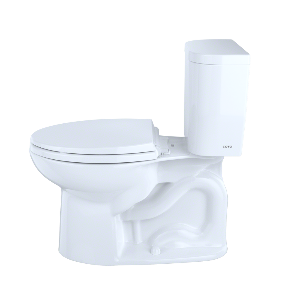TOTO CST244EF#12 Entrada Two-Piece Elongated 1.28 Gpf Universal Height Toilet - Sedona Beige