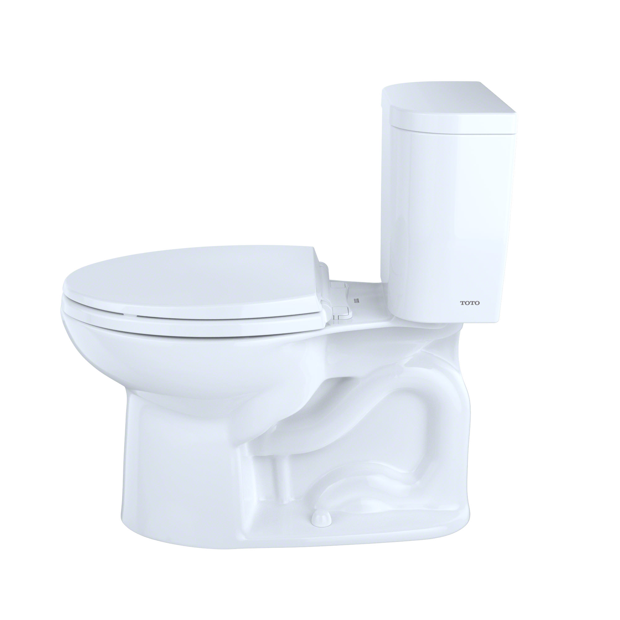 TOTO CST244EF#12 Entrada Two-Piece Elongated 1.28 Gpf Universal Height Toilet - Sedona Beige