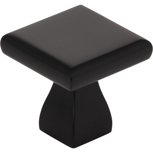 ELEMENTS 449MB Hadly 1" Length Square Knob - Matte Black