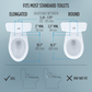 TOTO SW3084#01 WASHLET C5 Electronic Bidet Toilet Seat with PREMIST and EWATER+ Wand Cleaning , Cotton White