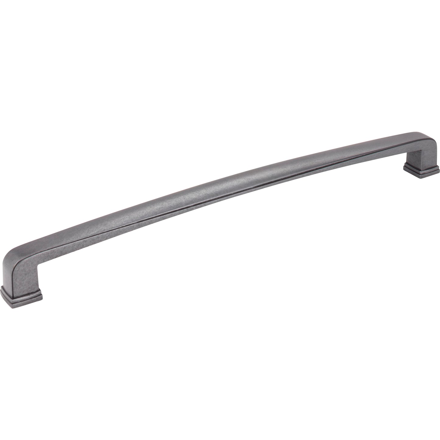 JEFFREY ALEXANDER 1092-12DACM Milan 1 12" Center-to-Center Appliance Pull - Gun Metal