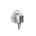 AXOR 36733001 ShowerSolutions Wall Outlet with Handshower Holder, Round - Chrome