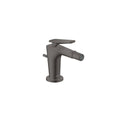 AXOR 49210341 Citterio C Single-Hole Bidet with Pop-Up Drain - Brushed Black Chrome