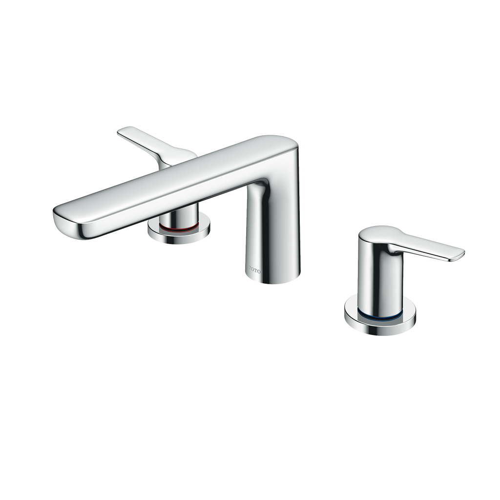 TOTO TBG03201U#CP Gs Two-Handle Deck-Mount Roman Tub Filler Trim - Polished Chrome