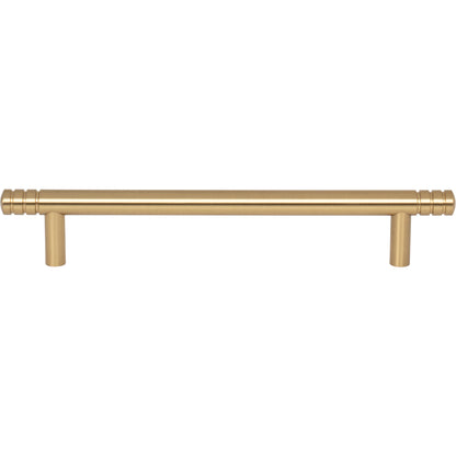 ATLAS A954-WB Griffith 6 5/16" Center to Center Bar Pull - Warm Brass